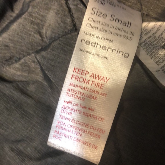 Red Herring insulated quilted  utility jacket - Picture 8 of 14